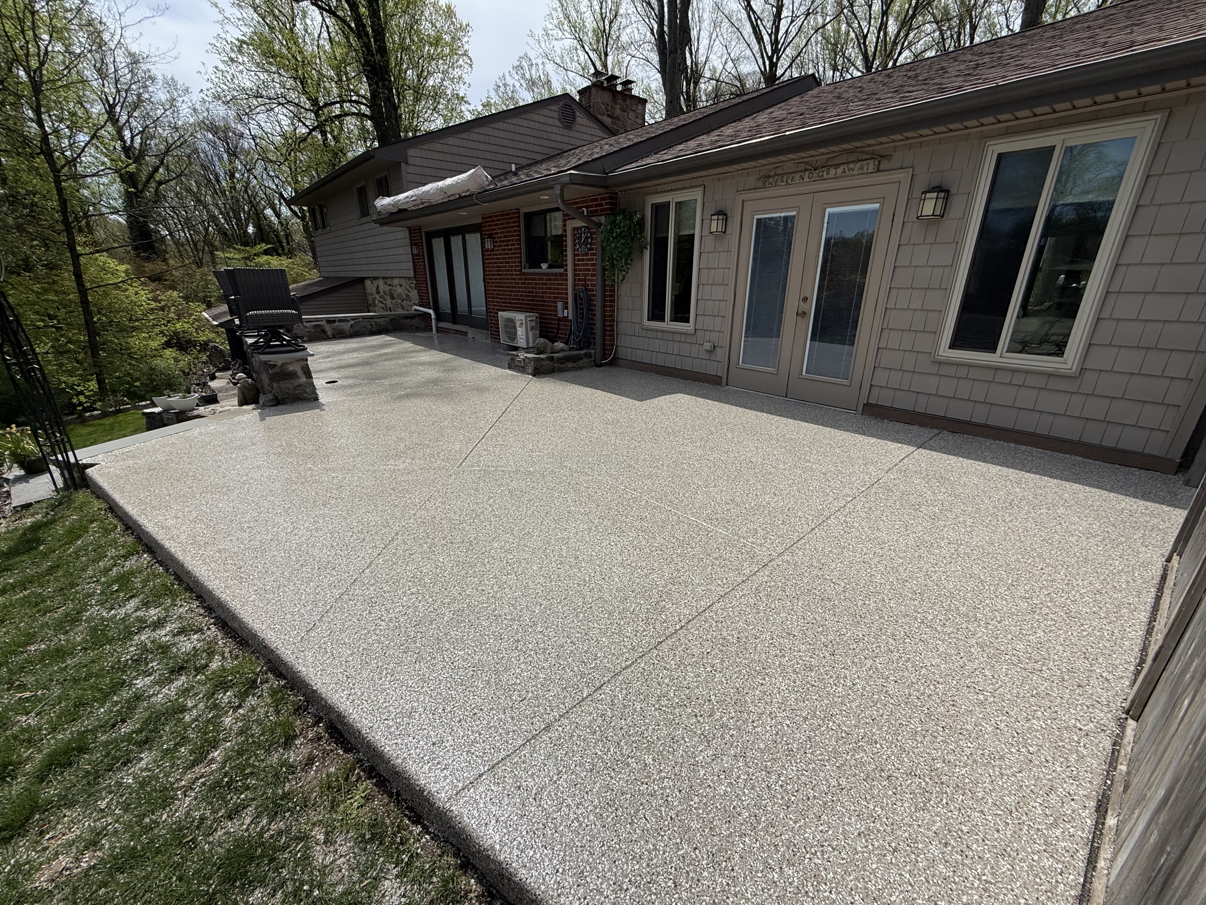 Premium floor coating result